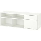 IKEA Tv Sehpası, Beyaz, 146X37X50 cm - Abanoz