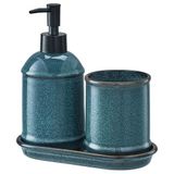 IKEA TVALSJÖN banyo seti mavi - 90637609