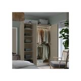 IKEA /TYSSEDAL gardırop gri-bej - 49603184