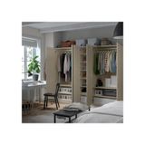 IKEA /TYSSEDAL gardırop gri-bej - 89603342