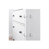 IKEA Undvıka Güvenlik Kilidi, Beyaz, Çekmece Kilidi, 2'li Paket