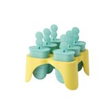 IKEA UPPFYLLD Dondurma Kalıbı, Turkuaz-Sarı, 6 Adet 00533239