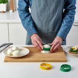 Ikea Uppfylld Yumurta Dilimleyici, Cok Renkli, 4 Parca