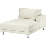 Ikea Uppåkra Uzanma Koltugu, Kırık Beyaz Buklet, G 127 x D 180 x Y 46 Cm. Evinize Konforlu Bir Dokun