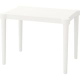 Ikea Utter Çocuk Masası 58X42X43 cm Beyaz Polipropilen Iç Dış Mekan Kullanımlı Hafif Masa