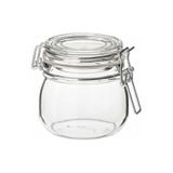 IKEA Vakum Kapaklı Cam Kavanoz Meridyendukkan Şeffaf 0.5 Litre Contalı Kavanoz