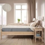 IKEA Valevag Açık Mavi 120x200 CM Tek Kişilik Yatak