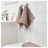 IKEA VALLASAN el havlusu açık gri-kahverengi - 80502130