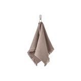 IKEA VALLASÅN yüz havlusu, el havlusu, mutfak havlusu, donmezco açık gri-kahverengi, 40x70 cm