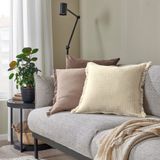 IKEA VALLKRASSING kırlent kılıfı kırık beyaz - 70570959