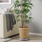 IKEA VALLMOFRÖN rattan saksı deniz sazı - 80473731