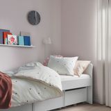 IKEA VANKRETS çocuk nevresim takımı beyaz - 10504726