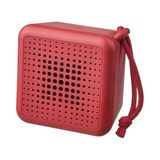 IKEA Vappeby Taşınabilir Bluetooth Hoparlör, Siyah, Su Geçirmez - Kırmızı