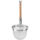 Ikea VARDAGEN paslanmaz çelik-kayın 30 cm noodle süzgeci