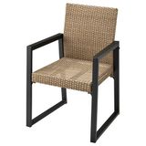 IKEA VARMANSÖ kolçaklı sandalye kahverengi - 20536393