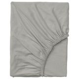 IKEA VARVIAL lastikli çarşaf gri - 40621781