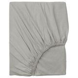 IKEA VARVIAL lastikli çarşaf gri - 80621779