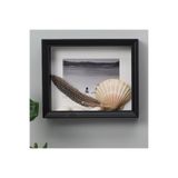 IKEA Vastanhed 20x25 Siyah Çiçek Konabilen Derin Kutu Çerçeve Ahşap Fotoğraf Resim Çerçevesi