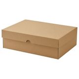 IKEA VATTENTRAG kapaklı kutu kahverengi - 20551091