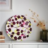 Ikea Väderfısk Yuvarlak Tepsi, Çok Renkli, 38 cm - 1 Adet