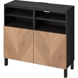 IKEA Venge Dayanıklı Tv Ünitesi 120X42X74 cm
