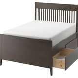 IKEA Venge Fonksiyonel Çift Kişilik Karyola 140X200 cm - 140 x 200 cm