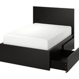 IKEA Venge Kullanışlı Çift Kişilik Karyola 160X200 cm - 160 x 200 cm