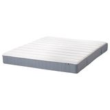 IKEA Vesteröy 160x200 cm Açık Mavi Çift Kişilik Yatak