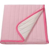 IKEA Vetejordfly Pembe-Beyaz 160X250 cm Yatak Örtüsü - 001-Renkli - 160 x 250 cm