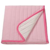IKEA VETEJORDFLY yatak örtüsü pembe-beyaz - 10606720