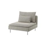 IKEA Viarp Bej-Kahverengi Tekli Koltuk, Oturma Odası Mobilyası