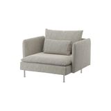 IKEA Viarp Bej Tekli Koltuk, Ergonomik Tasarım, Dayanıklı Döşeme