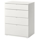 IKEA VIHALS 4 çekmeceli şifonyer beyaz - 00483239