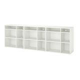 IKEA Vihals Açık Beyaz 286x37x90 cm Dolap