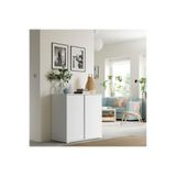 IKEA Vıhals Beyaz Sürgü Kapaklı Dolap, 95x47x90 cm