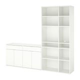 IKEA VIHALS dolap kombinasyonu beyaz - 39440611