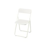 IKEA VIHALS Katlanır Mutfak Sandalyesi, Beyaz