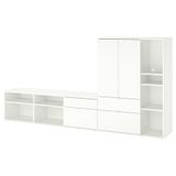 IKEA VIHALS tv ünitesi beyaz - 19521175