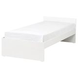 IKEA VIHALS/LINDBADEN tek kişilik karyola beyaz - 99625796