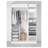 IKEA /VIKANES gardırop beyaz - 29502341