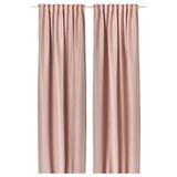 IKEA VILBORG karartma perde/2 kanat pembe - 50586013