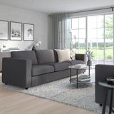 IKEA VIMLE 3'lü kanepe hallarp gri - 29399042