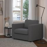 IKEA VIMLE tekli koltuk hallarp gri - 99477159