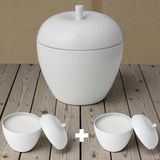 IKEA Vınterfınt Metal Kutuda Kokulu Mum ( 2 Adet ) - Beyaz