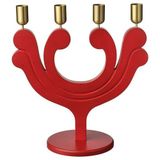 IKEA VINTERFINT şamdan kırmızı - 40603857