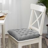 IKEA Vıppart Gri 38x38x6.5 cm Sandalye Minderi