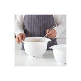 IKEA VISPAD Mutfak Karıştırma Kabı, 2 Parça, Beyaz, 2.2 lt, Yükseklik 10 cm