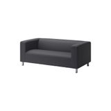 IKEA Vissle Gri 2'li Kanepe, Ergonomik Tasarım, Dayanıklı Döşeme 2007883951886