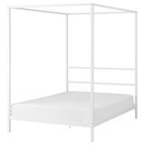 IKEA VITARNA/LURÖY çift kişilik karyola beyaz - 09556127