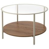 IKEA VITTSJÖ orta sehpa açık bej-kahverengi - 30604348